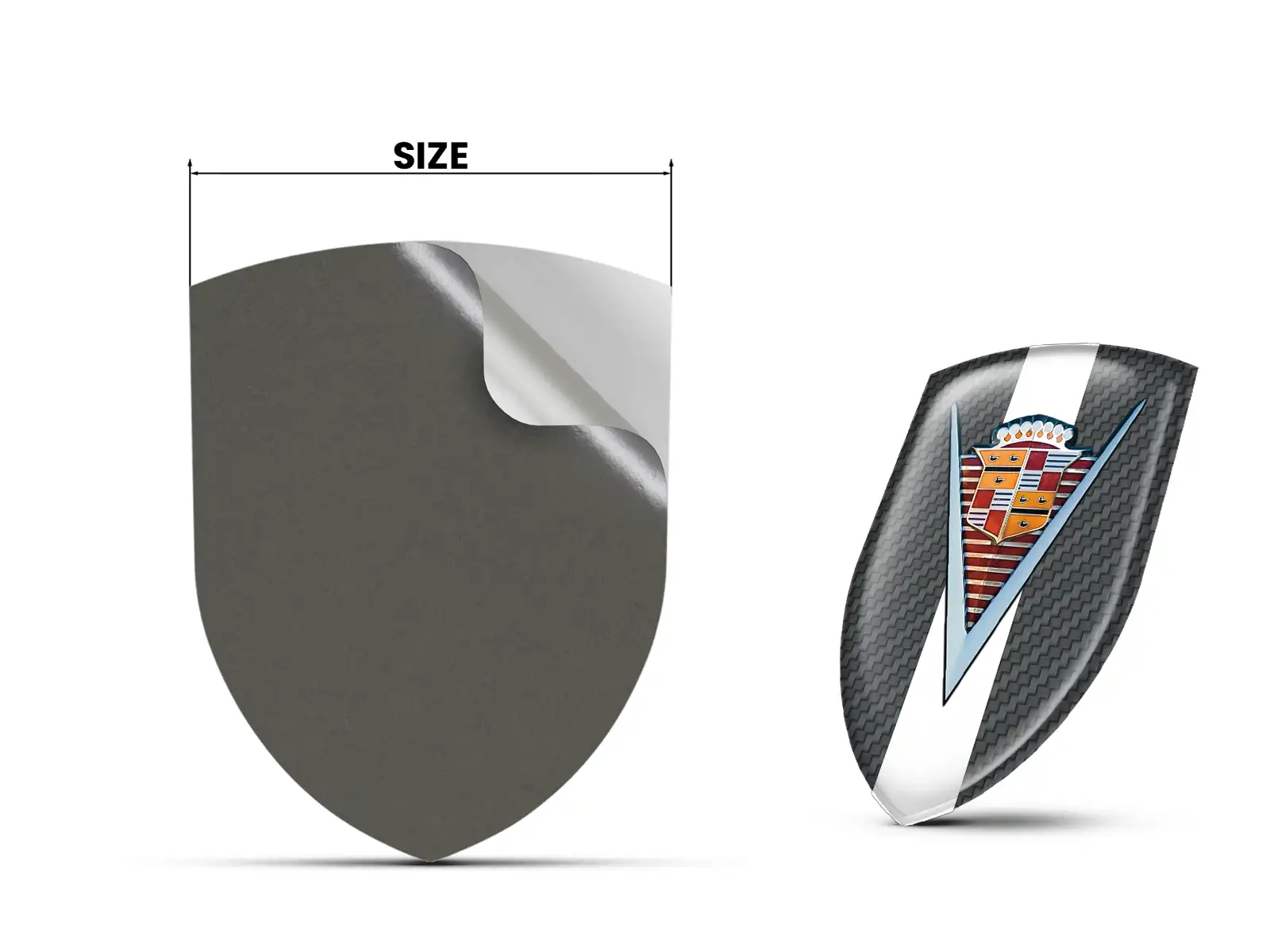 Cadillac Autofenstersticker Robust Universal Hochwertig